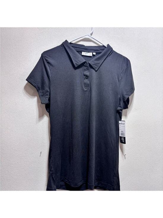 Cool Last Tops - Black Polo Shirt by Cool Last